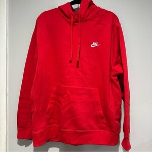 Nike Red Hoodie Size XL